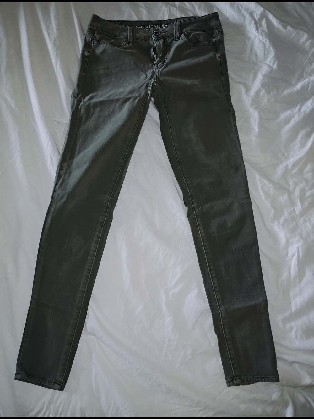 American Eagle Outfitters Olive Green Women’s Jeggings